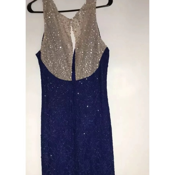 Blue Prom Dress - Picture 2 of 6